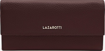 Lazarotti Portemonnaie 'Bologna' in Rot: Vorderseite