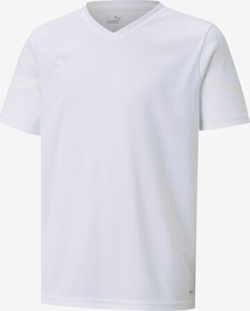 PUMA - Camiseta funcional en blanco: frente