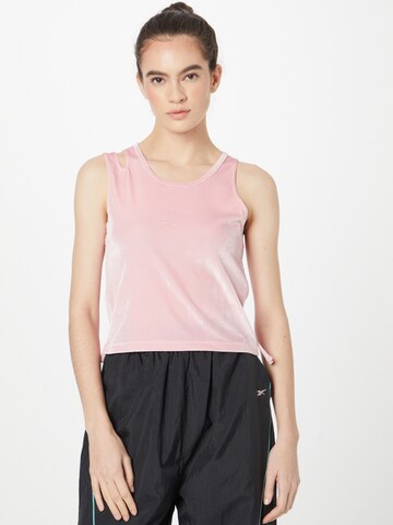 Reebok Top 'Pride' in Pink: front