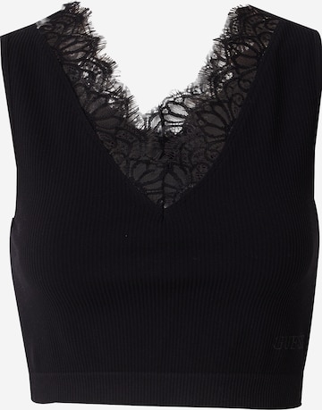 Top 'Raquel' di GUESS in nero: frontale