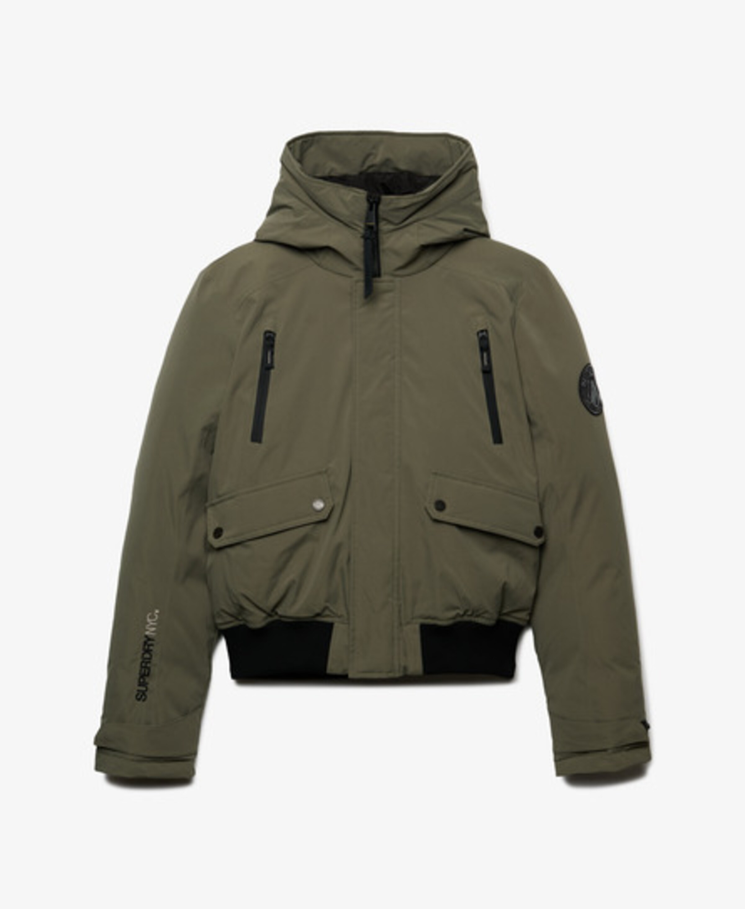 Superdry & Co Vinterjakke 'City' i grøn: forside