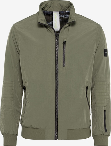 CALAMAR Between-Season Jacket in Green: front