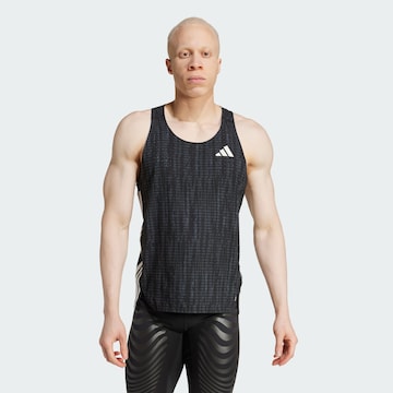 ADIDAS PERFORMANCE Λειτουργικό μπλουζάκι 'Adizero' σε γκρι: μπροστά