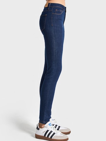 IT'S BASIC Skinny Jeans 'Skinny High Rise Jeans (Lenght 26)' in Blauw