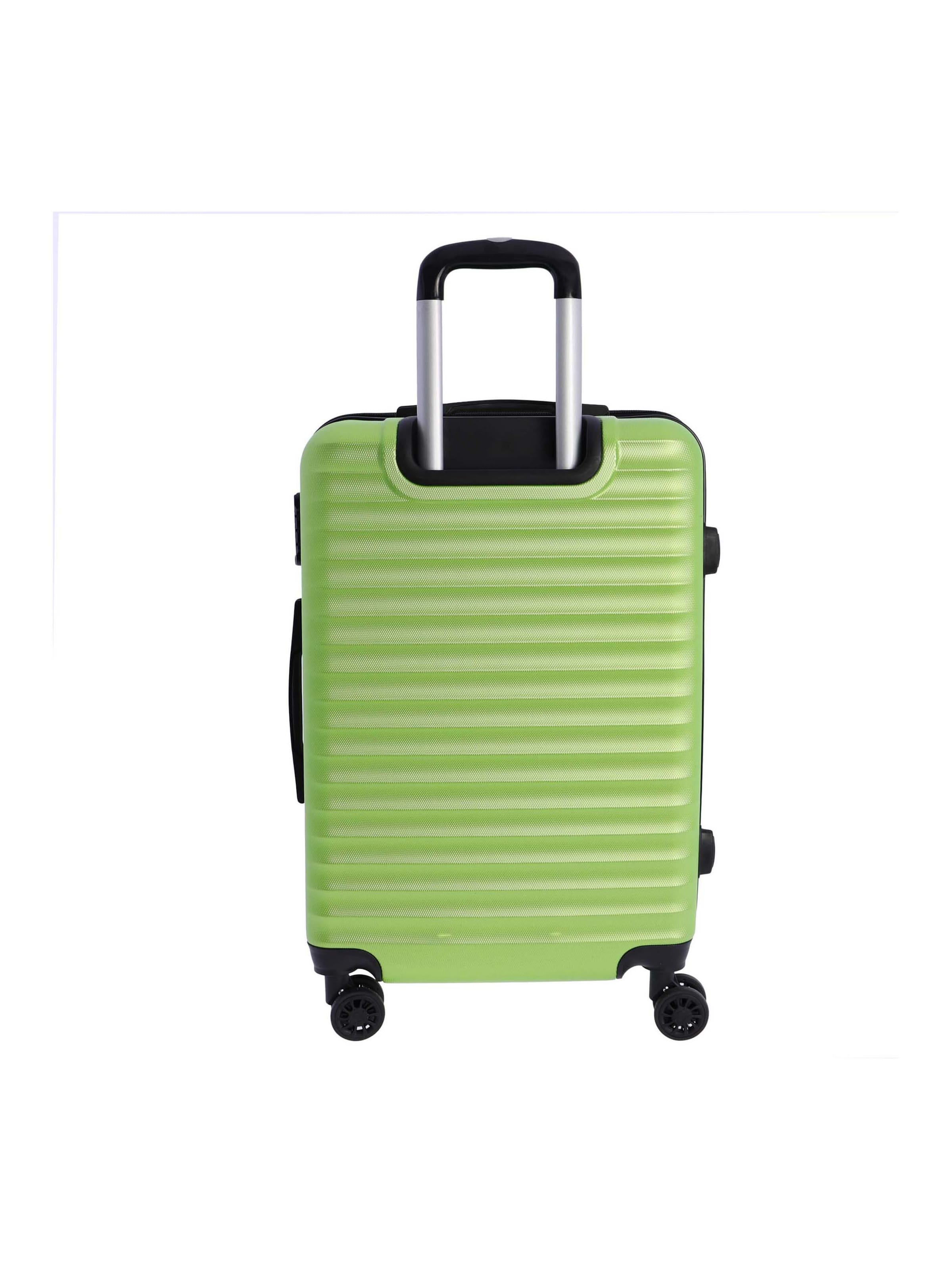 Don Algodon - Carrito 'DON ALGODON Maleta Mediana 23 kg | Maleta de Viaje Rígida con 4 Ruedas Dobles 360º, Candado TSA y Asa Telescópica | Equipaje Resistente al Agua para Viajes en Avión' en verde