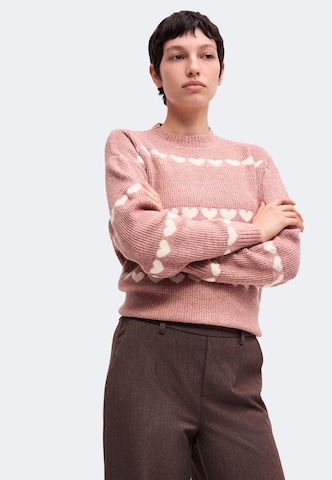 ABOUT YOU Sweater 'Marcella' in Pink: front