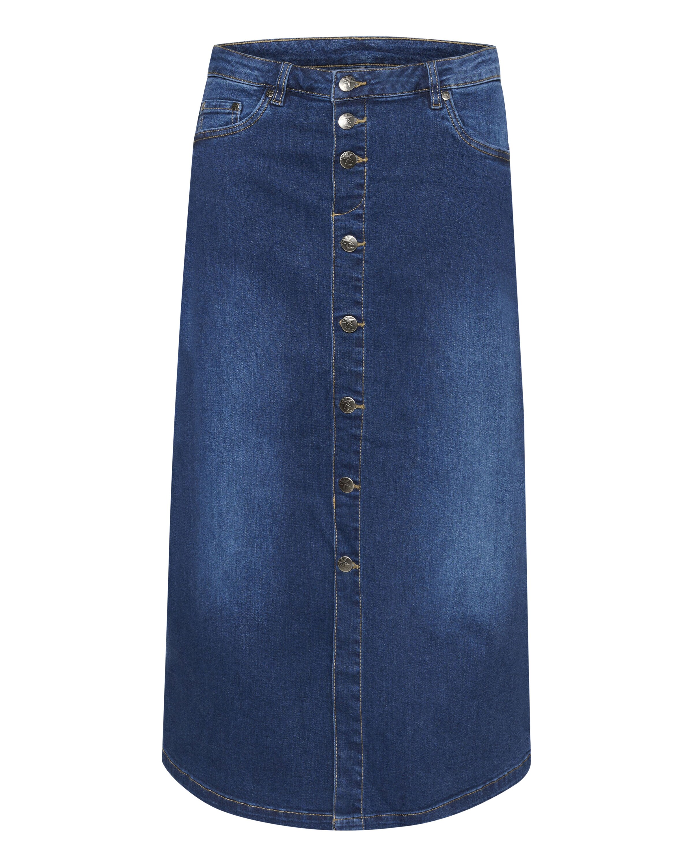 Jupe CULTURE en bleu : devant