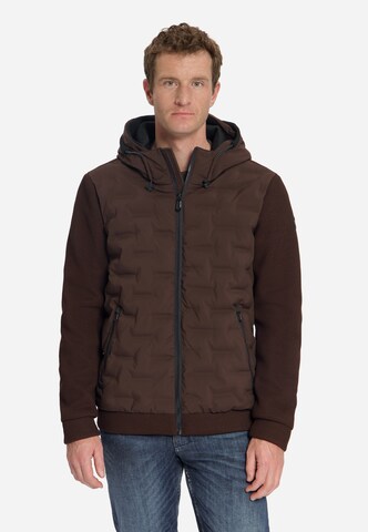 No Excess Jacke in Braun: Vorderseite