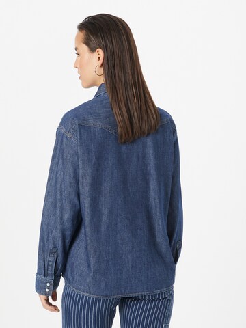 LEVI'S ® Bluse 'Donovan Western Shirt' in Blau