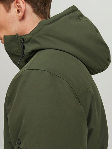 Parka d’hiver JACK & JONES en vert