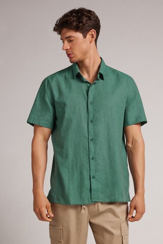 INTIMISSIMI Regular Fit Hemd in Grün