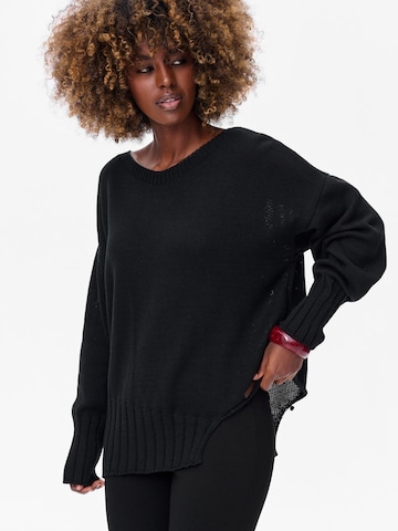 Blue Shadow Pullover‌‌‌‌‌‌‌‌‌‌ in Schwarz: Vorderseite