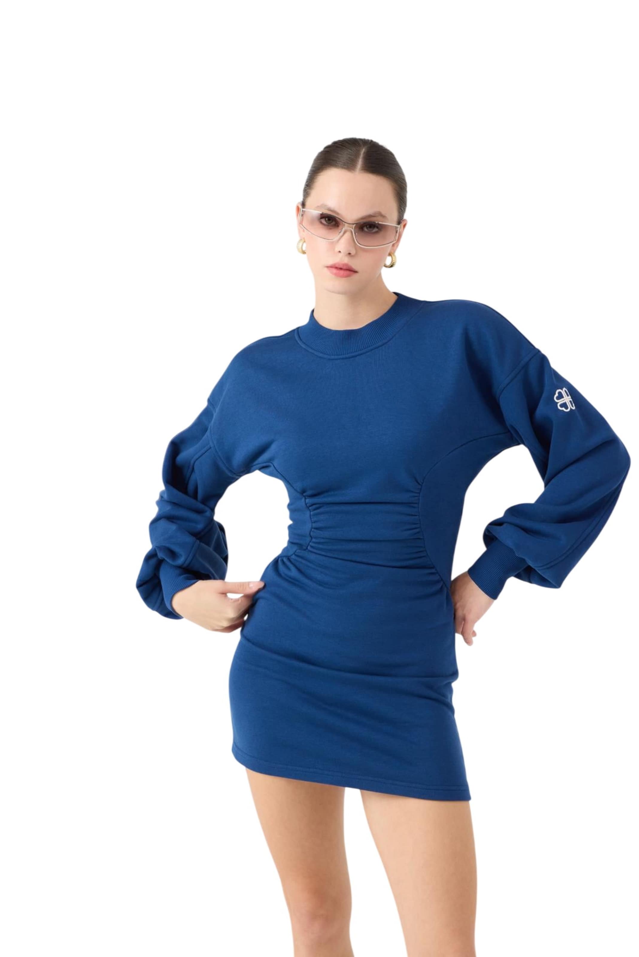 HOLLY LOLLY Jurk in Blauw