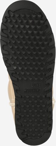 Love Moschino Snowboots in Beige