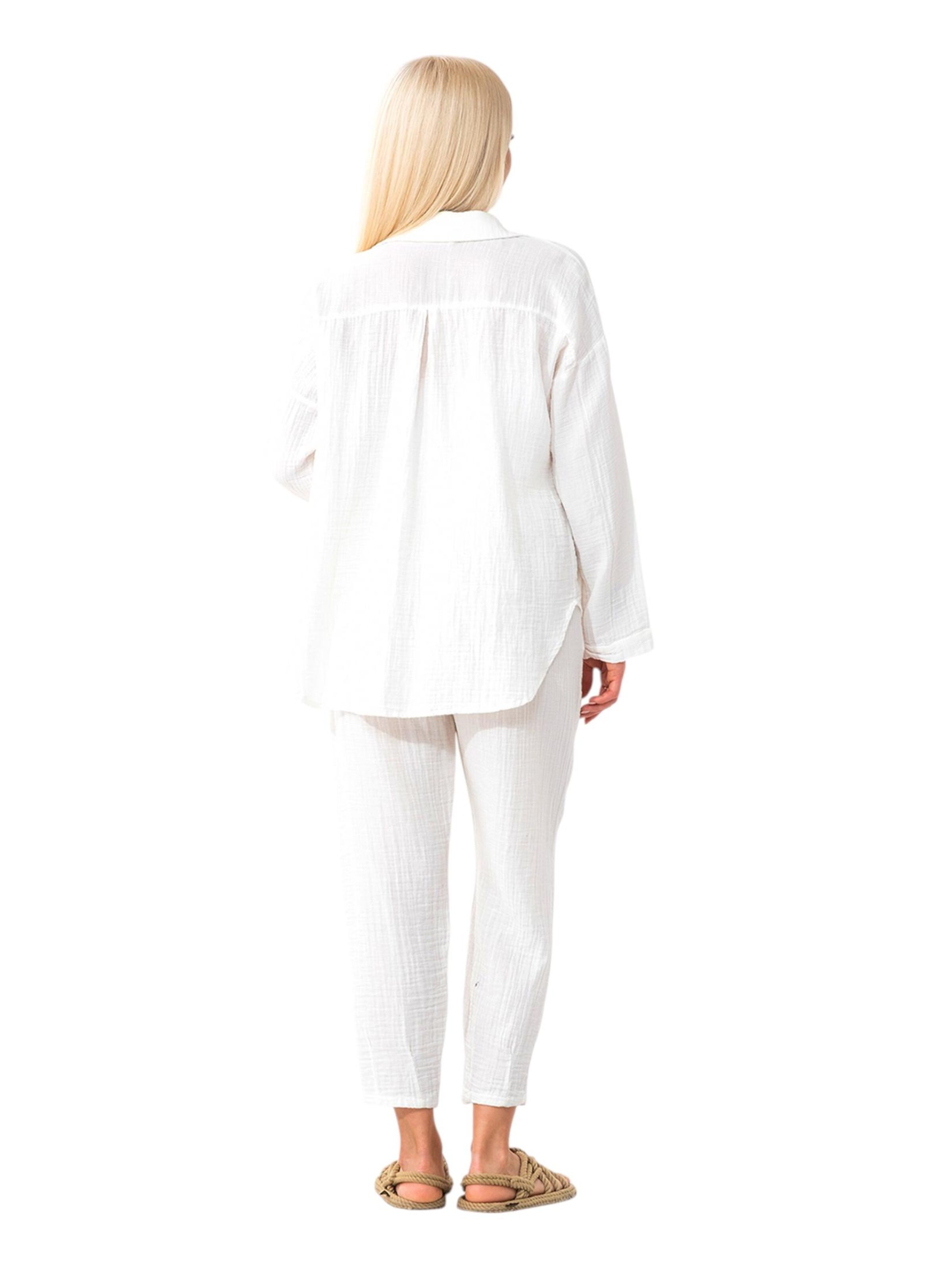WENOR - Blusa 'NALYA' en blanco