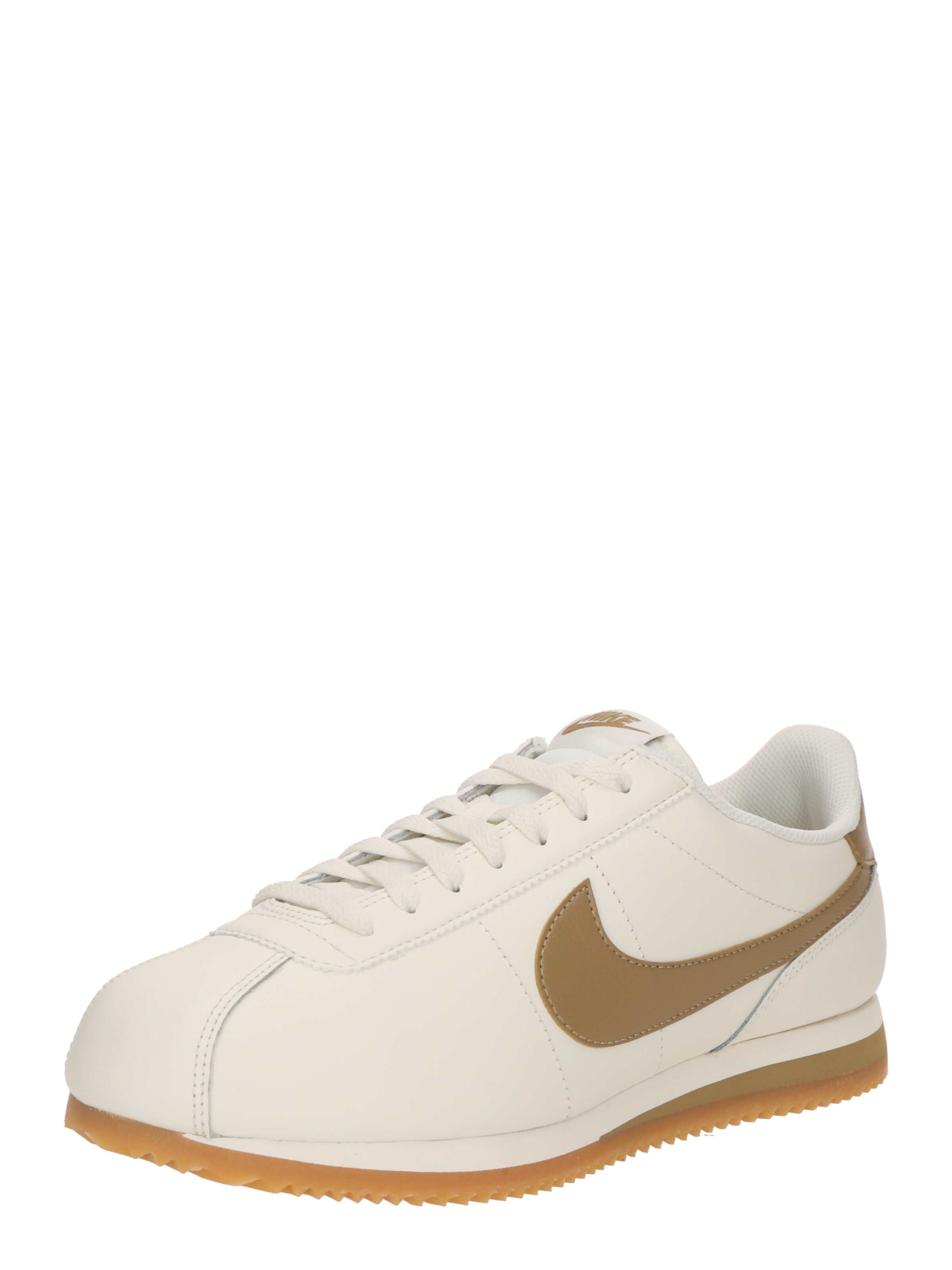 Baskets basses 'CORTEZ' Nike Sportswear en beige : devant