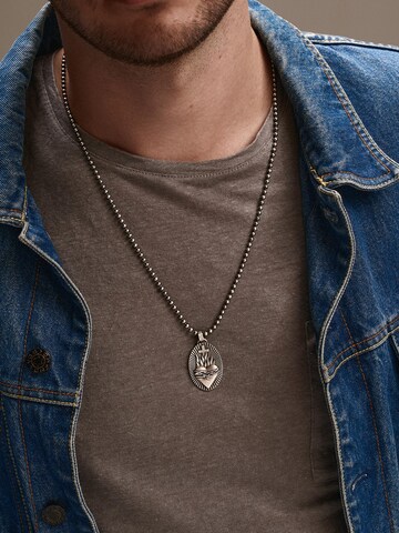 REYTEL - Colgante 'SACRED HEART' en plata