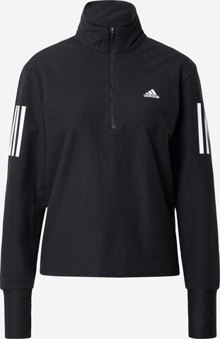 Sweat de sport 'Own The Run ' ADIDAS SPORTSWEAR en noir : devant