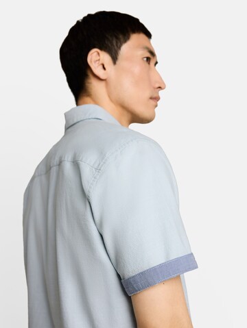 TOM TAILOR Regular fit Overhemd in Blauw