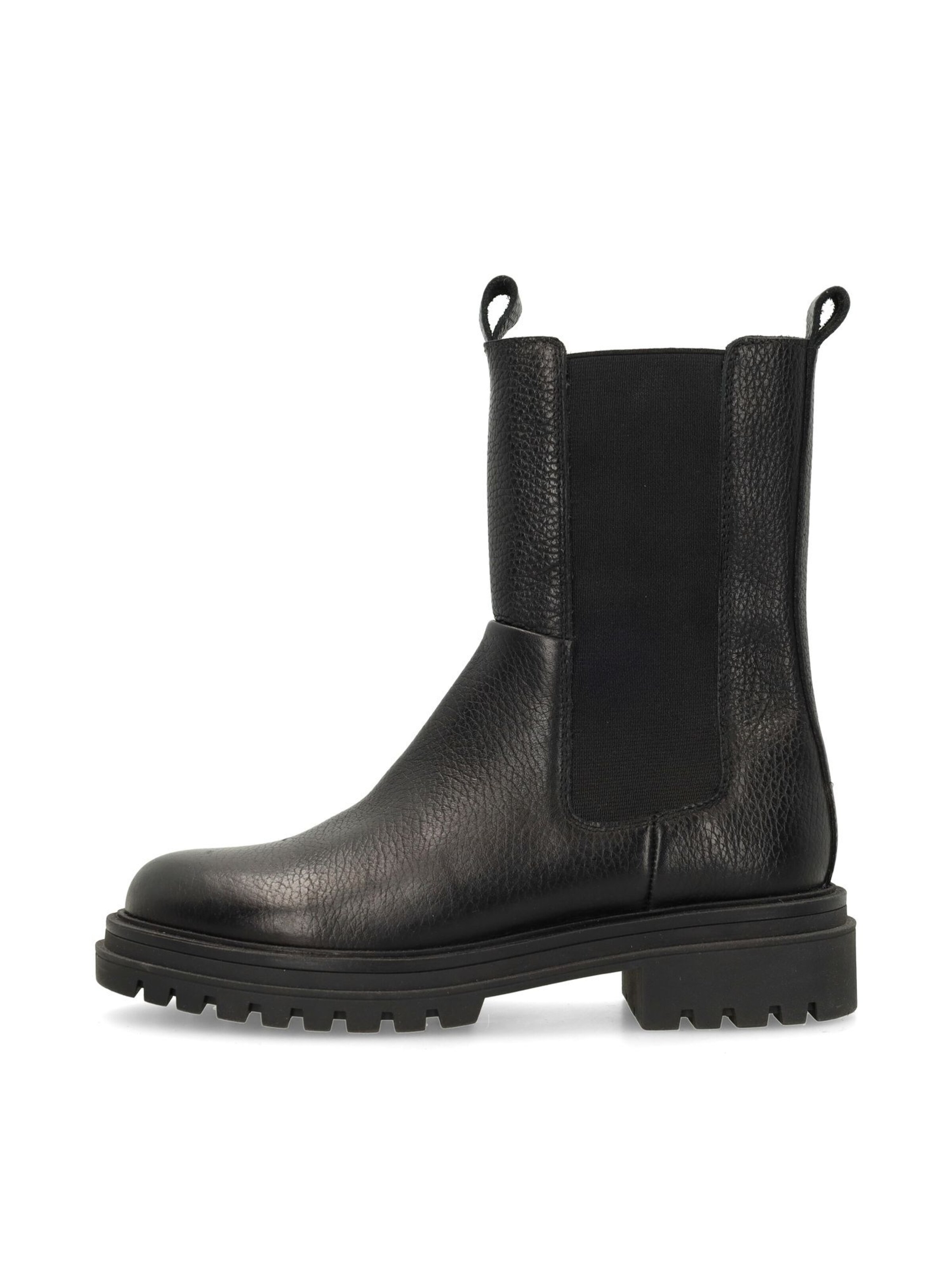 MANFIELD Chelsea boots in Zwart
