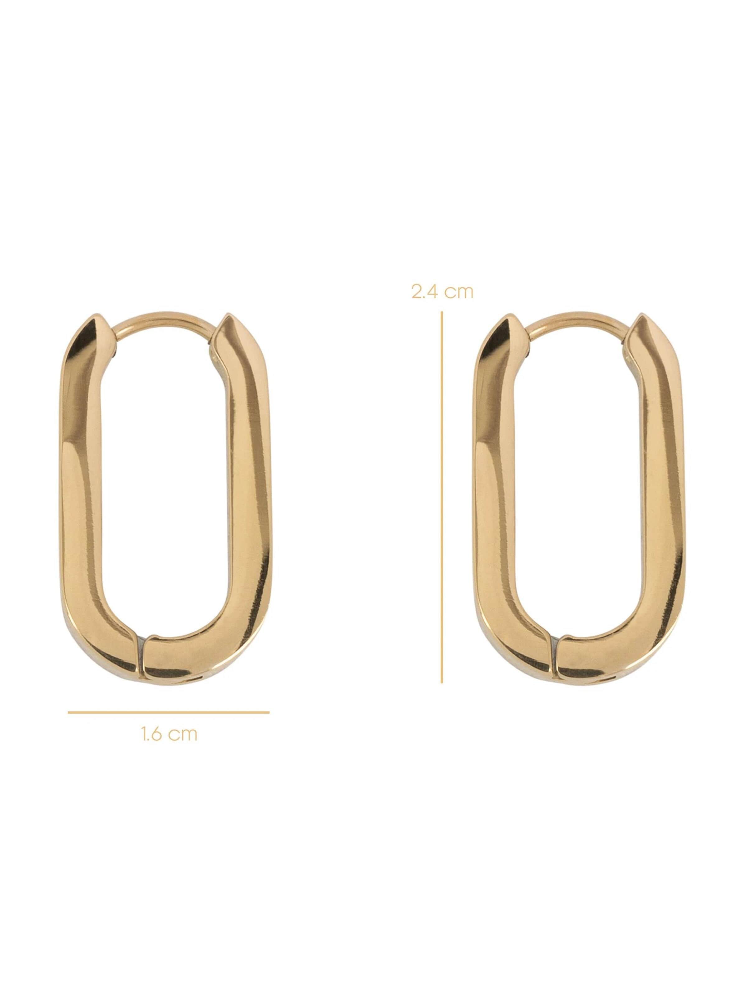 Boucles d'oreilles 'Copenhagen' Chic by Lirette en or