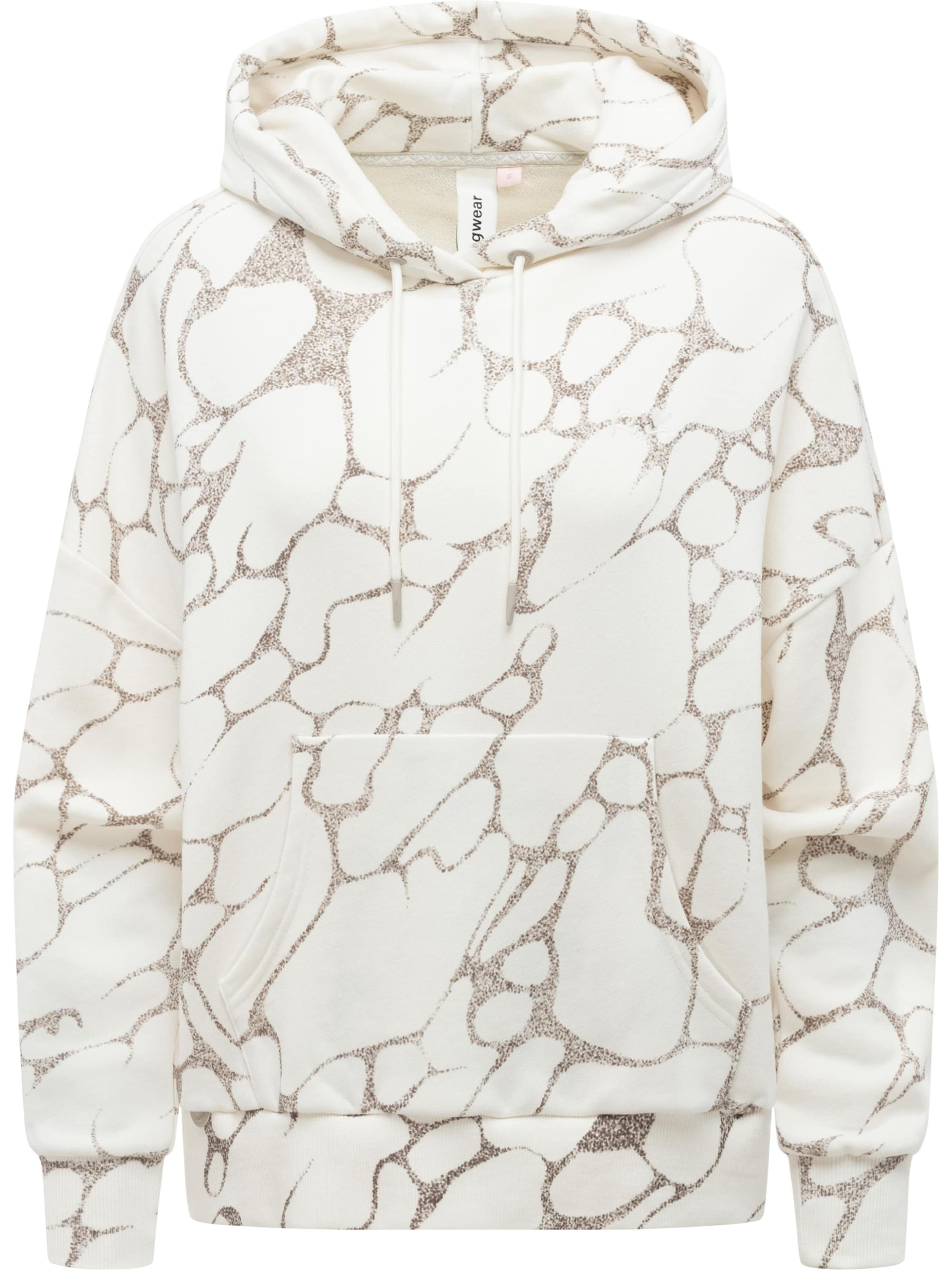 Ragwear Sweatshirt 'Pirita' in Beige: voorkant