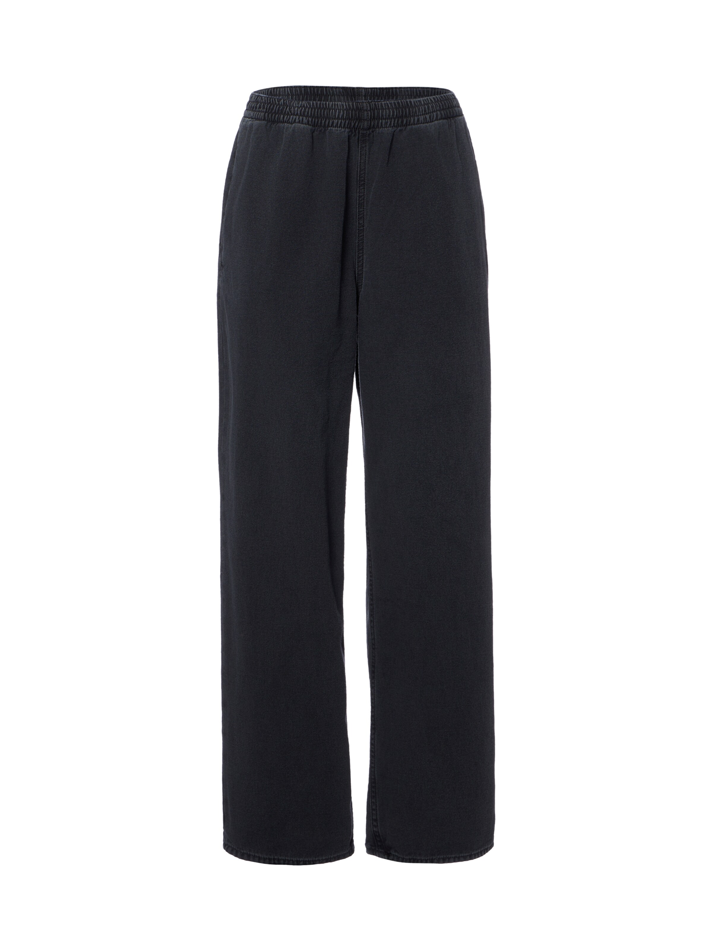 AMERICAN VINTAGE Regular Hose 'Jazy' in Schwarz: Vorderseite