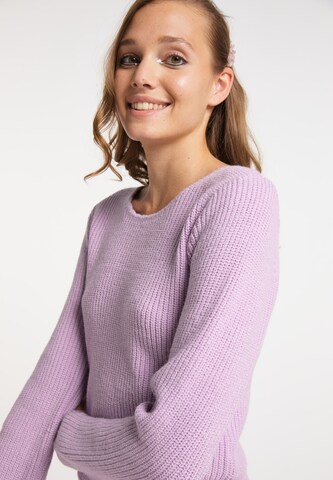 myMo at night Pullover in Lila