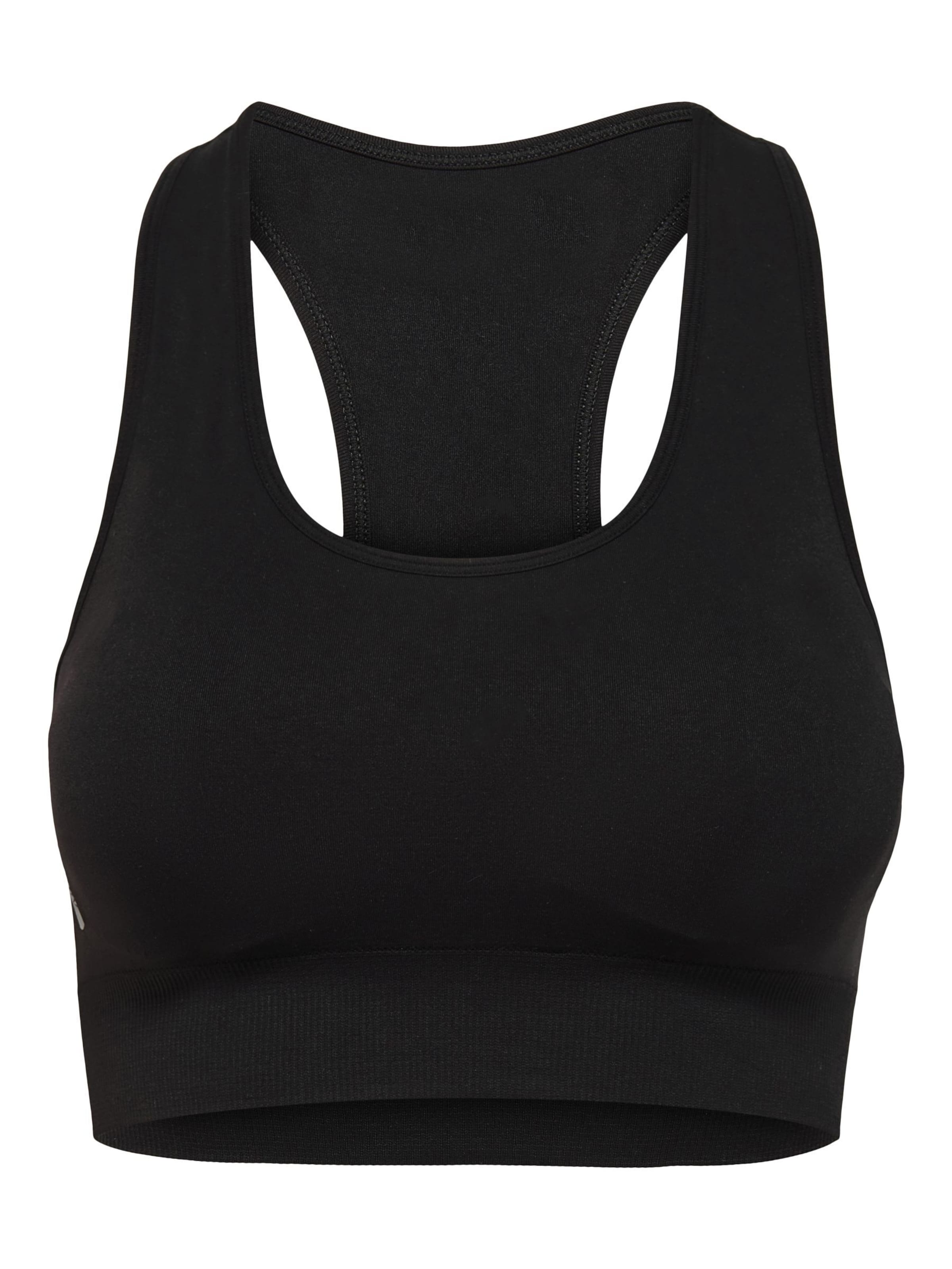 ONLY PLAY tavaline Spordirinnahoidja 'Daisy', värv must: eest vaates