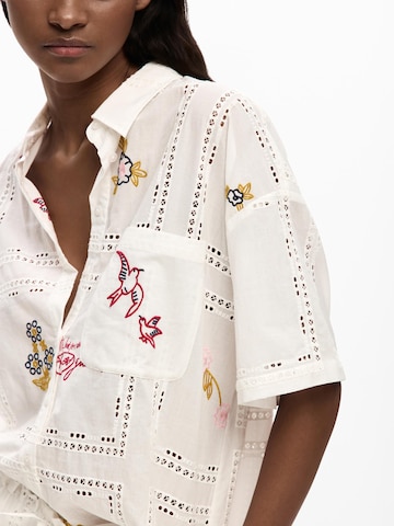 Desigual Tričko - Biela