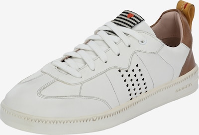 Crickit Sneakers laag 'ODELIA' in de kleur Bruin / Wit, Productweergave