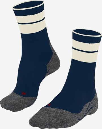 FALKE Sportsocken 'TK Compression Stabilizing' in Blau: Vorderseite