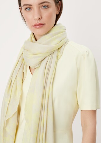 Foulard s.Oliver BLACK LABEL en jaune