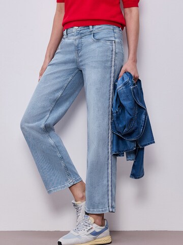 Loosefit Jean 'Amalia' STREET ONE en bleu : devant