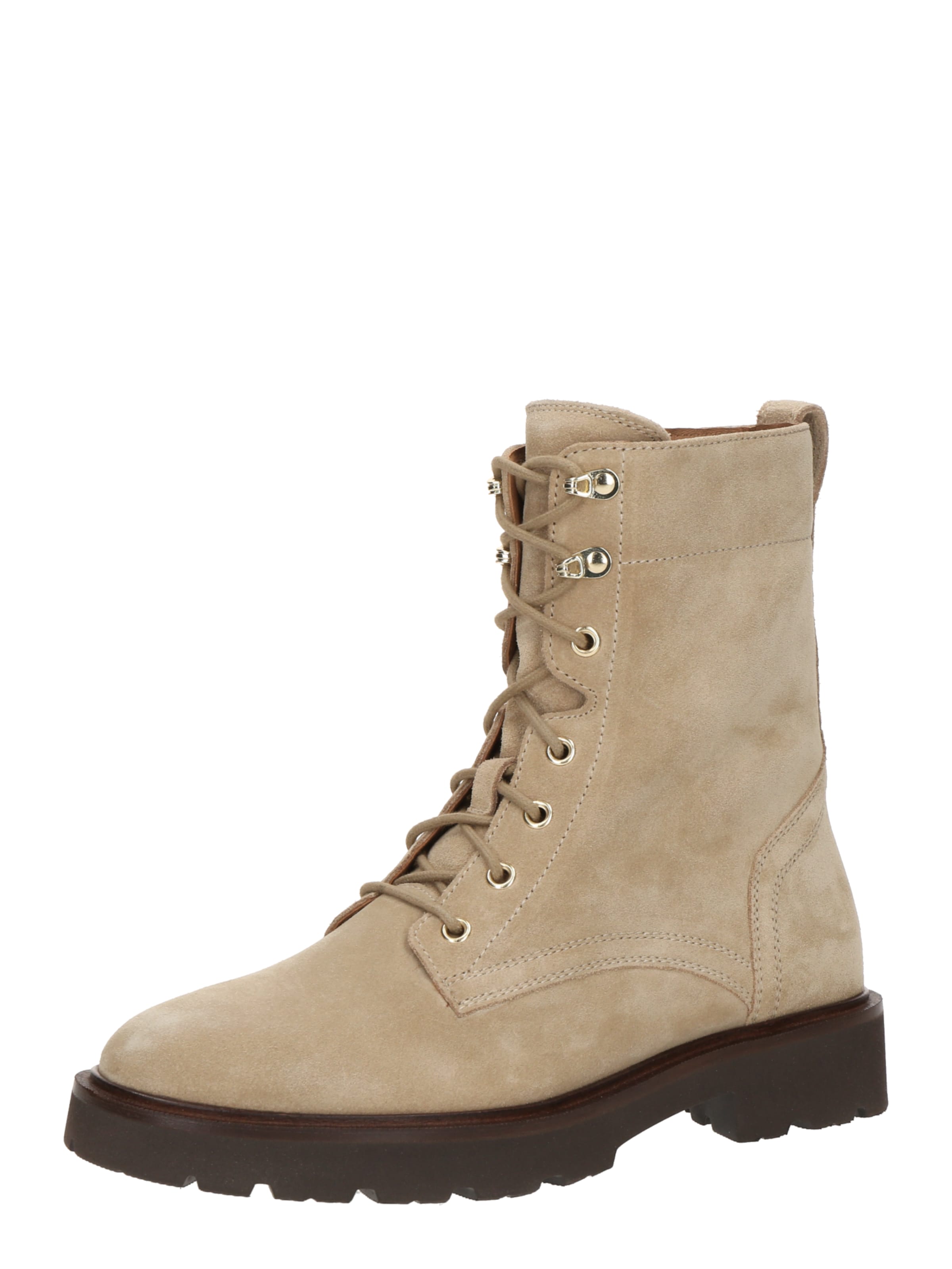 GEOX Schnürstiefelette 'D Norize' in Beige: Vorderseite