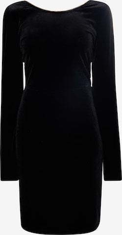 faina Cocktail Dress in Black: front