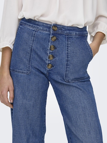 Wide Leg Jean ONLY en bleu