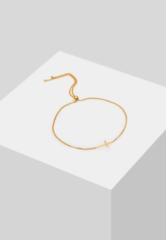 ELLI Armband 'Kreuz' in Gold