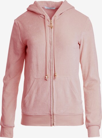 Sugarfree Sweatjacke in Pink: predná strana