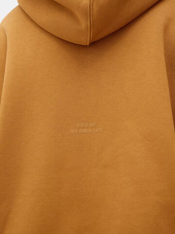 Bershka Sweatshirt i brun