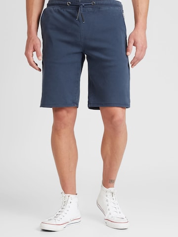 BLEND Regular Shorts in Blau: predná strana