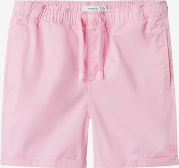 NAME IT Trousers in Pink: front
