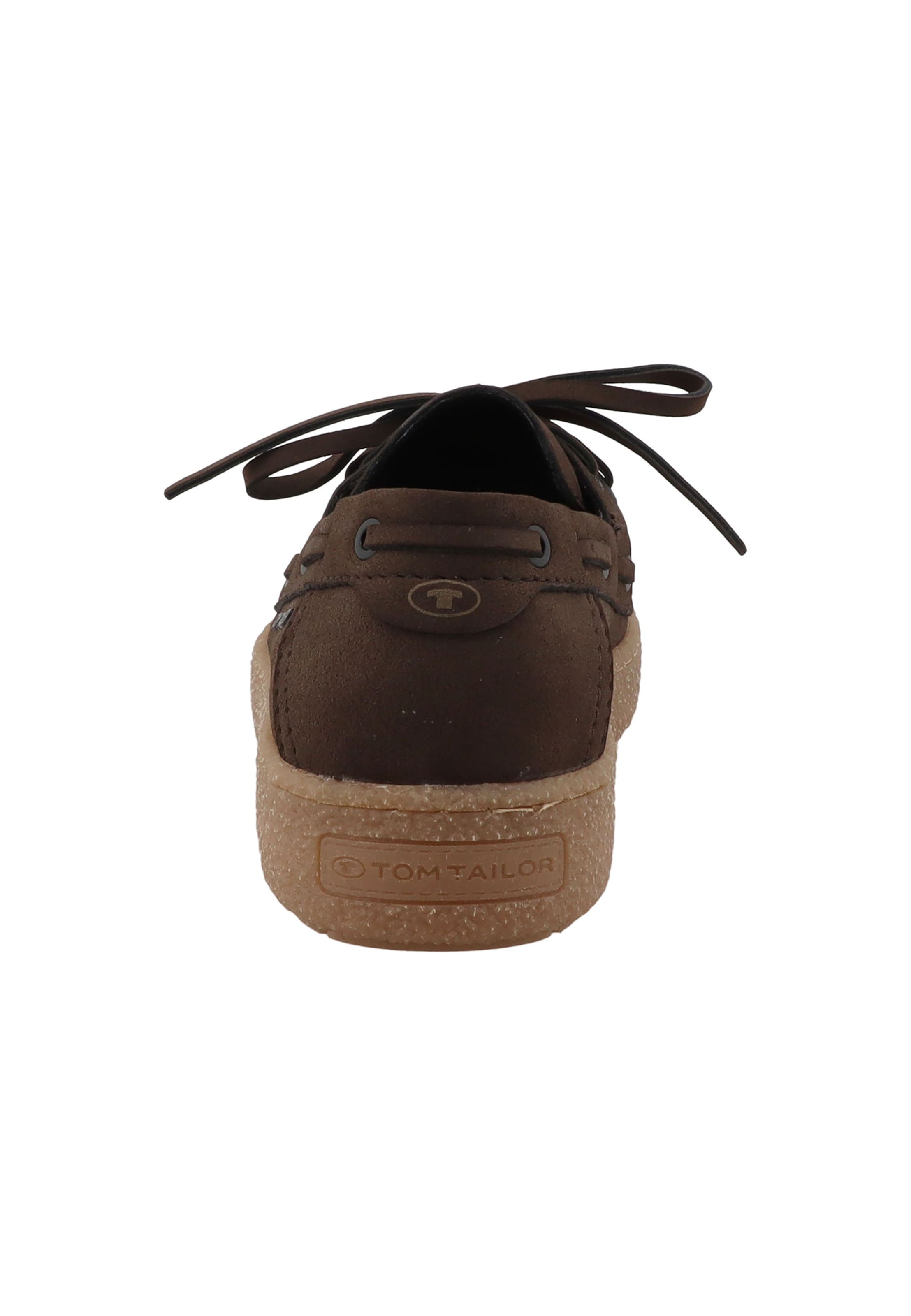 TOM TAILOR - Mocasines en marrón