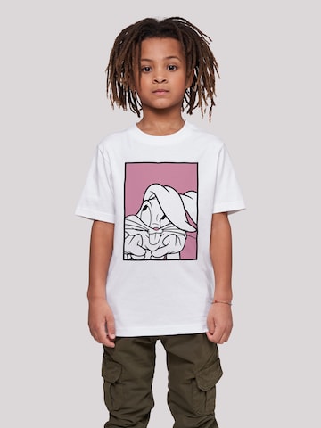 F4NT4STIC T-Shirt 'Looney Tunes Bugs Bunny' in Weiß: predná strana