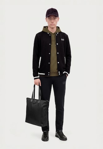 EA7 Emporio Armani Dressipluus, värv must