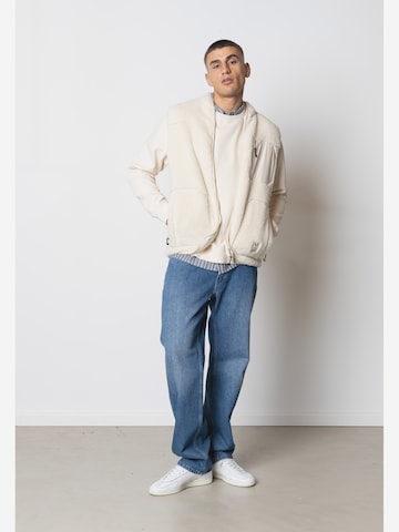 Fat Moose Vest ' Wood ' in Beige