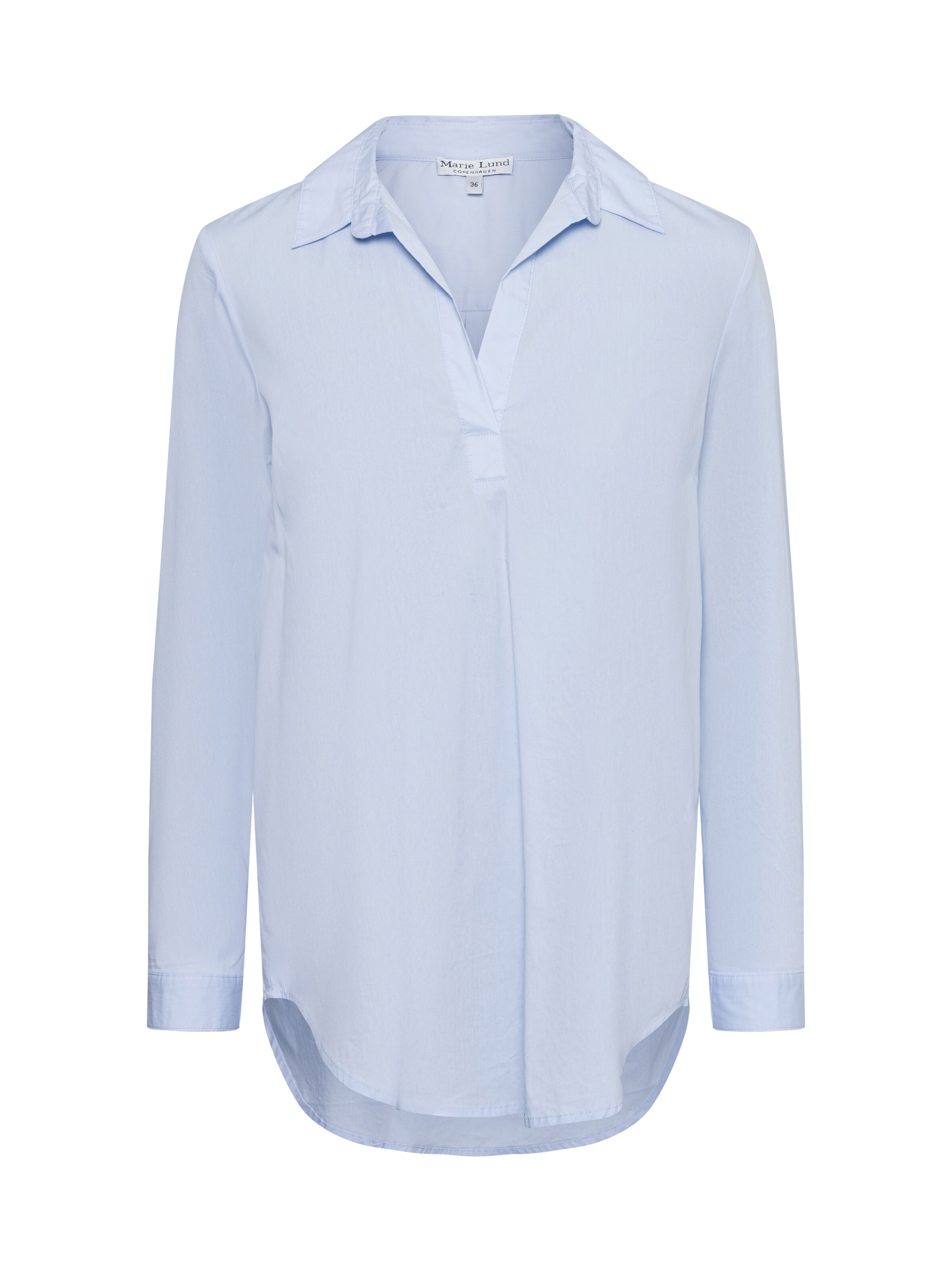 Marie Lund Blouse in Blue: front