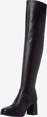 TAMARIS Over the Knee Boots in Black: front