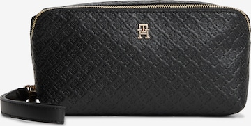 TOMMY HILFIGER Toilettilaukku 'NYLON CORP' värissä musta: etupuoli