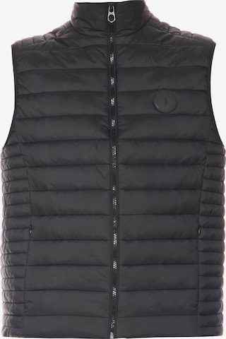 Gilet 'Croz' Le Temps Des Cerises en noir : devant